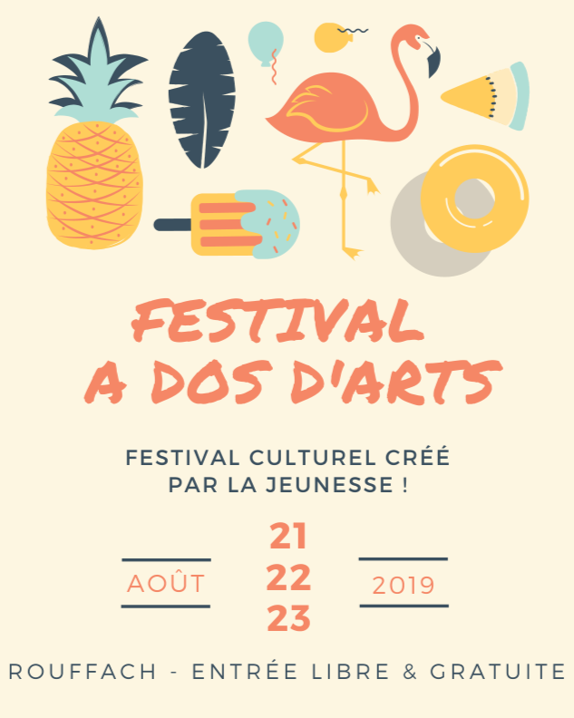 Affiche de l'édition 2019 (1ʳᵉ édition)