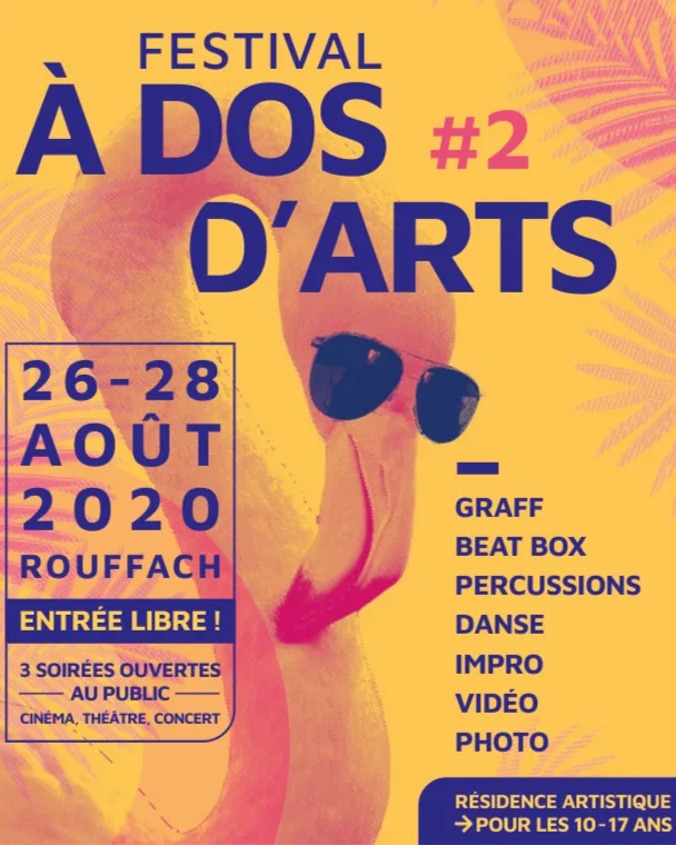 Affiche de l'édition 2020 (2ᵉ édition)